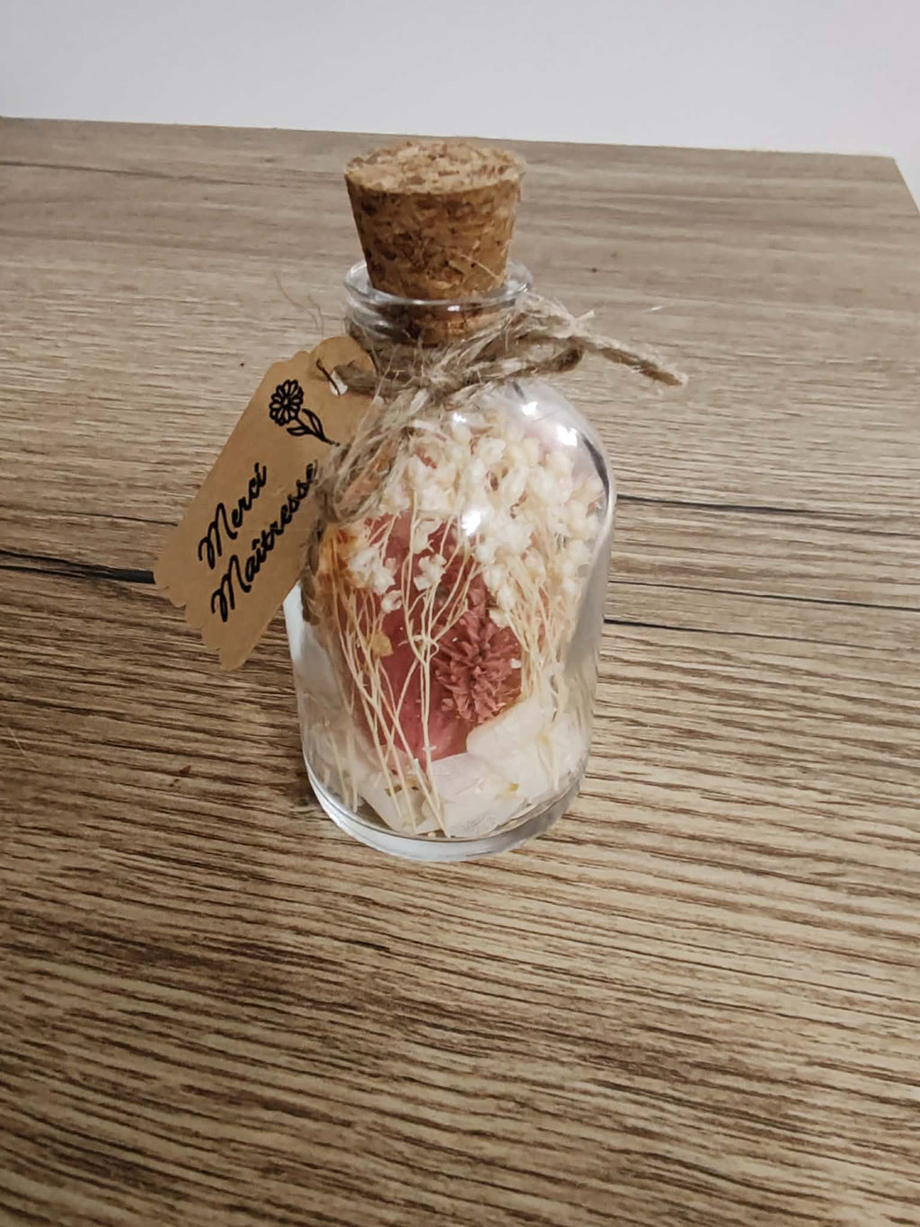 Mini fioles fleuries