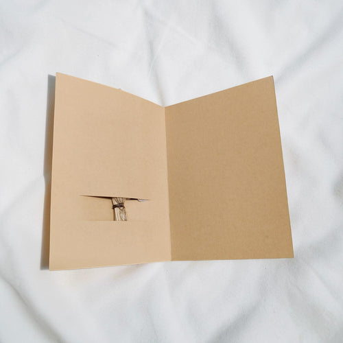 Carte fleurie 10x14 cm