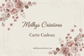 Carte-cadeau Mélhys Créations