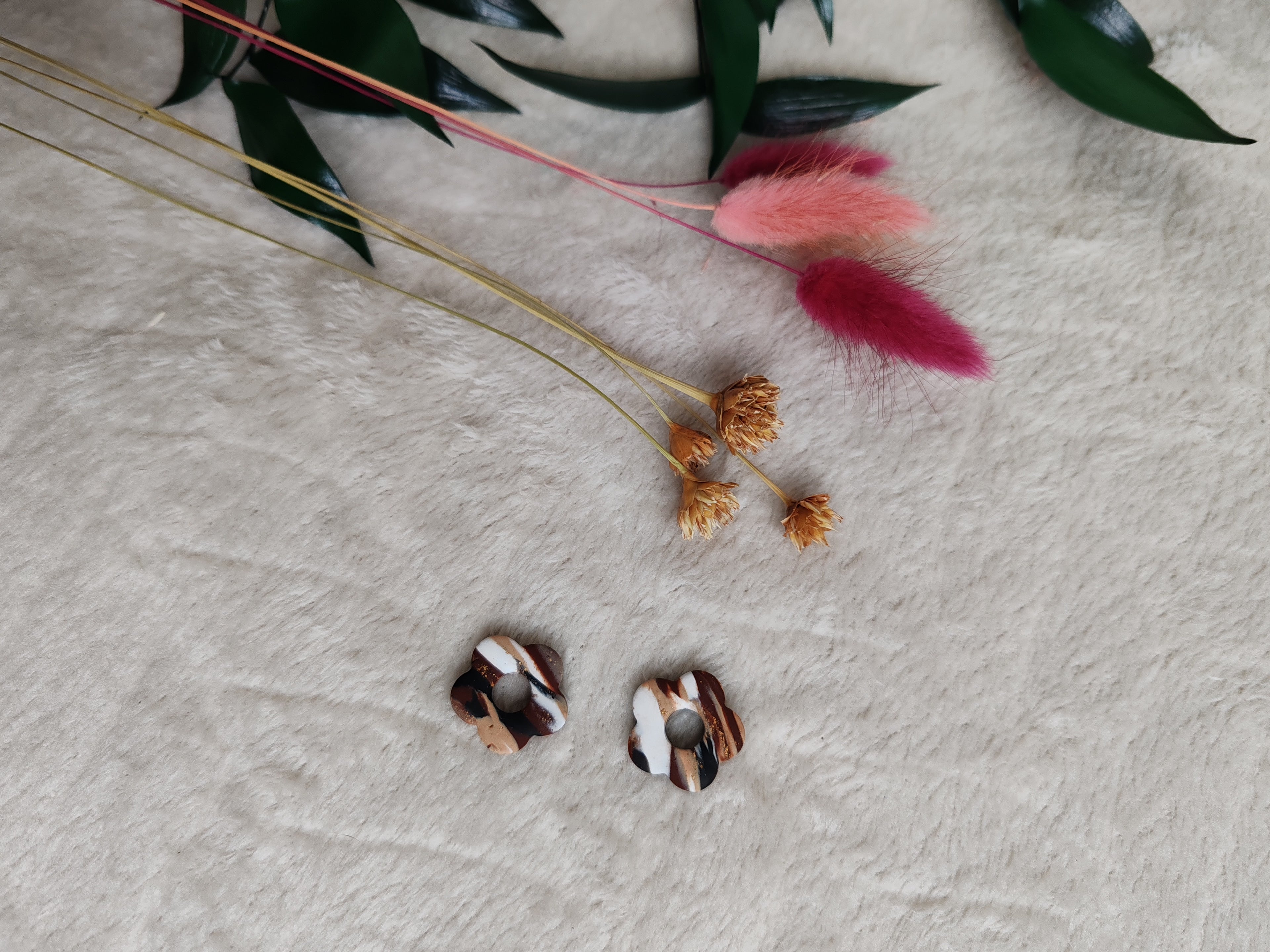 Les LOREA marbrés marron mat